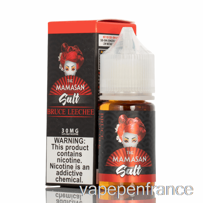 Bruce Leechee - Le Sel De Mamasan - 30 Ml 50 Mg Stylo Vape